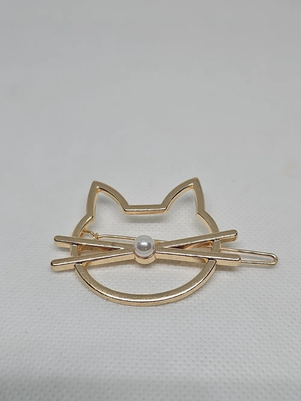 Brandy Melville Gold Metal Cat Whiskers Hair Clip